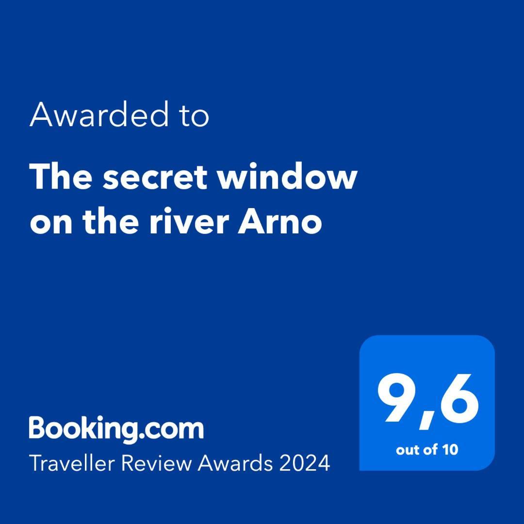 The Secret Window On The River Arno Florens Exteriör bild